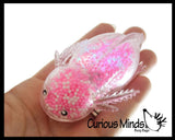 faire - curious minds toys fidget toys Light Up Axolotl Squeeze Fidget