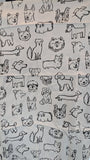 Faire- Danica Jubilee Dish towels Black and White Dogs Dog Lovers Dishtowels Perfect Gift!