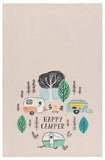 Faire- Danica Jubilee Dishtowel Happy Camper Dishtowel