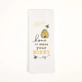 FAIRE Dish towels Home is Where Your Honey Is Towel