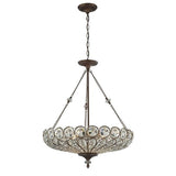 Faire-Elk Home Christina Multi-Light Configurable Crystal Chandelier Light