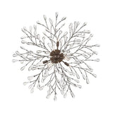 Faire-Elk Home Crislett Multi-Light Semi Flush Mount Ceiling Light