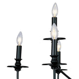 Faire-Elk Home Hartford 9-Lght Chandelier Oil Rubbed Bz