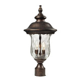 Faire-Elk Home Lamp Lafayette 2-Lght Post Mount Regal Bz