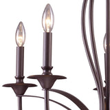 Faire-Elk Home Lamp Medford 5-Lght Chandelier Oiled Bz