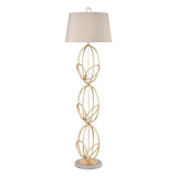 Faire-Elk Home Lamp Morely 63" Tall 3-Way 1-Light Gold Metal Floor Lamp