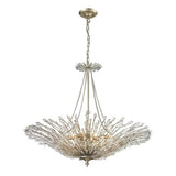 Viva 8-Lght Chandelier W/Openwork Cystl Spear Dffsr