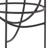 Faire-Elk Home Matte Black 6 Taper Candle Holder