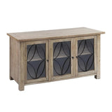 Waterford 3-Door Acacia Wood Storage Credenza