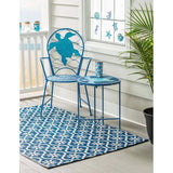 Faire-Evergreen Enterprises Sea Turtle Bistro Patio Set Table and Chair