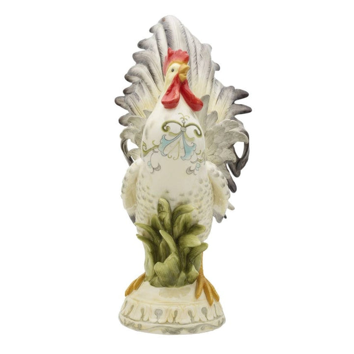 faire-fitz & floyd ceramic rooster decor Fitz & Floyd Beautiful Fine Ceramic Rooster Collection