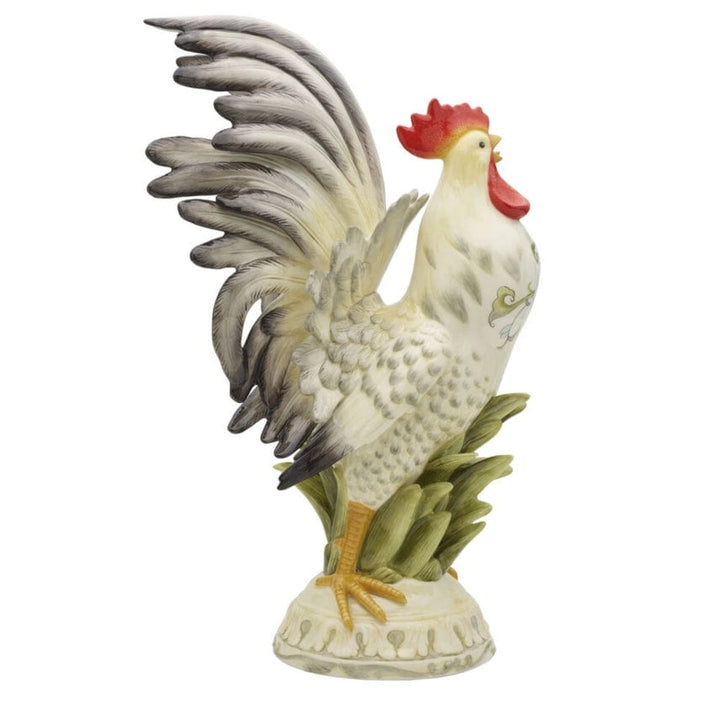 faire-fitz & floyd ceramic rooster decor Fitz & Floyd Beautiful Fine Ceramic Rooster Collection