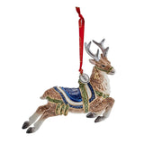 faire-fitz & floyd ornament Blue Blue or Red Telluride Collectible Deer Ornaments 2024 by Fitz & Floyd