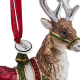 faire-fitz & floyd ornament Blue or Red Telluride Collectible Deer Ornaments 2024 by Fitz & Floyd