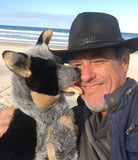 FAIRE: FurTastic Friends by Bocchetta Plush Toys Australian Cattle Dog Lifelike Size 40cm/15.7"