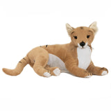 FAIRE: FurTastic Friends by Bocchetta Plush Toys Plush Animals Large Lifelike Lying Tasmanian Tiger Size 40cm/15.7″ Eco Friendly