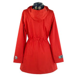 faire-galleria rain jacket Renoir Le Jardin Rue Cortot A Montmarte Red Rain Collection