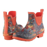 faire-galleria rain jacket Short Boot Size 6 Renoir Le Jardin Rue Cortot A Montmarte Red Rain Collection