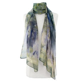 faire-galleria Scarves & Shawls Scarf Renoir In The Park At Saint Cloud - Rain Gear Collection