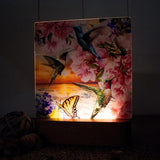 FAIRE - Glow Decor Hummingbird Sunset Led Nightlight