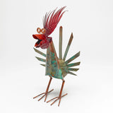 faire haw creek Funny Copper Rooster Handmade in the USA