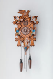 Faire-Hermle traditional cuckoo clock Classic Bird and Floral Design German Made Cuckoo Clock Affordable Adelheide