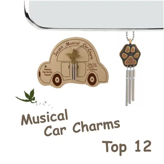 Faire-Jacob's Musical Chimes Wind Chimes Jacobs Handmade Musical Car Charms-Mini-chimes for Mirror