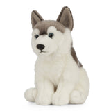 Faire-Keycraft Stuffed Animals Husky Sitting Plush Dog Eco Friendly