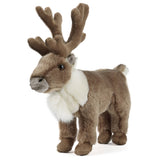 Reindeer Standing Realistic Plush Eco Friendly