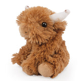 Faire-Keycraft stuffed cow Itty Bitty Highland Cow Plush by Keycraft - Living Nature Smols