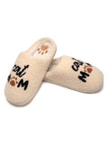 Faire Living Royal Slippers Cat Mom Slide In Slippers