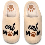 Faire Living Royal Slippers Small (S) Cat Mom Slide In Slippers