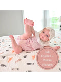 Faire-LollyBanks Swaddle Blanket Kitty Cat Cotton Muslin Swaddle Blanket by Lolly Banks