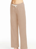Faire-Lusomé XS / Bottom / Beige Caramel Donna Shirt & Pants Cooling Luxury Pajamas by Lusome'