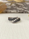 Angel Wings Adjustable Ring