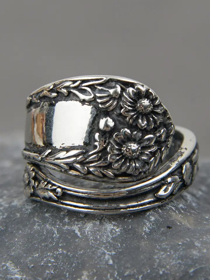 Faire - mildstyles Rings Vintage Daisy Spoon Ring