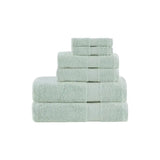 Faire-Olliix Organic Towel Set Green Luxury Organic Cotton Long-Staple 650GSM Towel Set