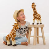 FAIRE Plush Animals Giraffe Standing 38 cm - Plush Toy - Soft Toy