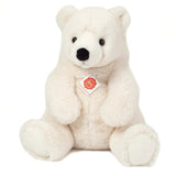 Polar Bear Sitting 35 cm Plush Toy by Teddy Hermann