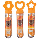 FAIRE - Puckator Ltd Activity Toys Bear - Orange Mini Bubbles for Kids