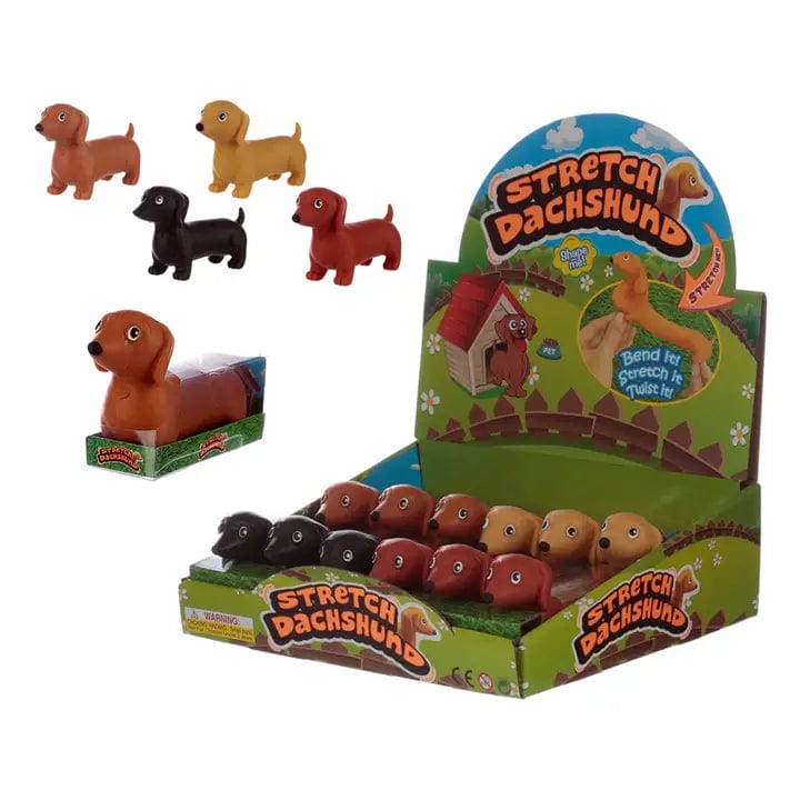 FAIRE - Puckator Ltd fidget toys Stretchy Dachsund Toy
