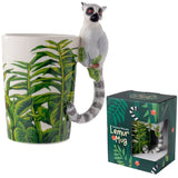 FAIRE - Puckator Ltd Mugs 3D Ring Tailed Lemur Rainforest Mug