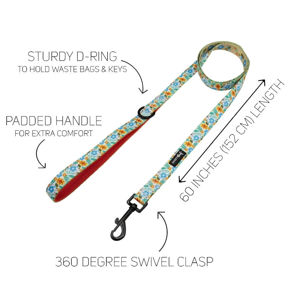 faire-sassy Woof Honey Bee Dog Gear by Sassy Woof Harness Leash