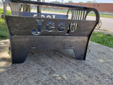 Faire-sea bisquit designs jeep fire pit Jeep Front End Fire Pit, SO Cool!