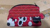 FAIRE - SewMuchMoreStore Purses And Pouches Camper Coin Purse - Handmade Repurposed Fabric - One of Kind