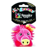 Faire-Spunky Pup Dog Toys Dog Toy pig Lil' Bitty Squeakers Pink And Green Dental Balls