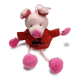 FAIRE - Steel Dog LLC Cat Toy PIG Piggy And Cow Cute String Legs Cat Toy's