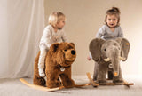 Faire-Steiff Steiff Riding Animals Riding Rocking Bear, Lion, Horse by Steiff Great Gift for Kids!