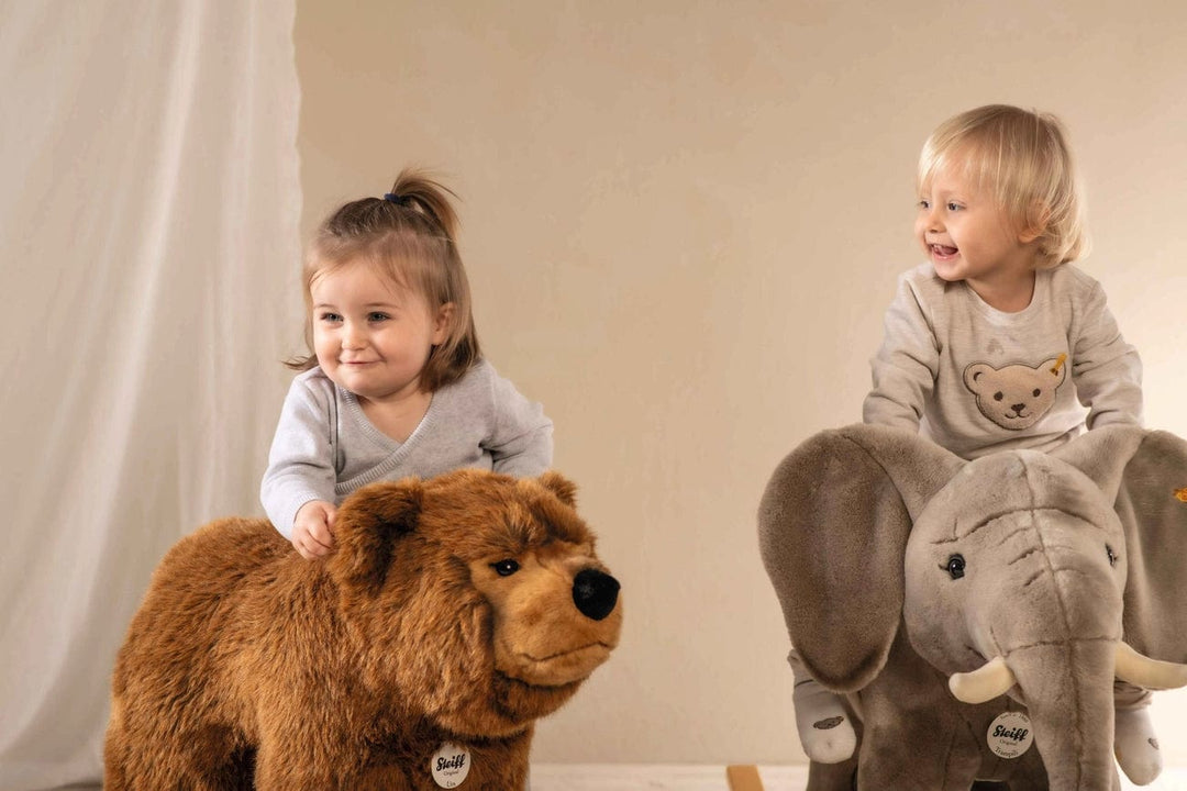 Faire-Steiff Steiff Riding Animals Riding Rocking Bear, Lion, Horse by Steiff Great Gift for Kids!