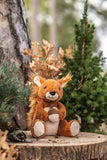 Faire-Steiff Stuffed Animals Steiff Plush Squirrel-Phil with Acorn